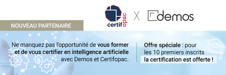 Formation IA générative certifiante Demos